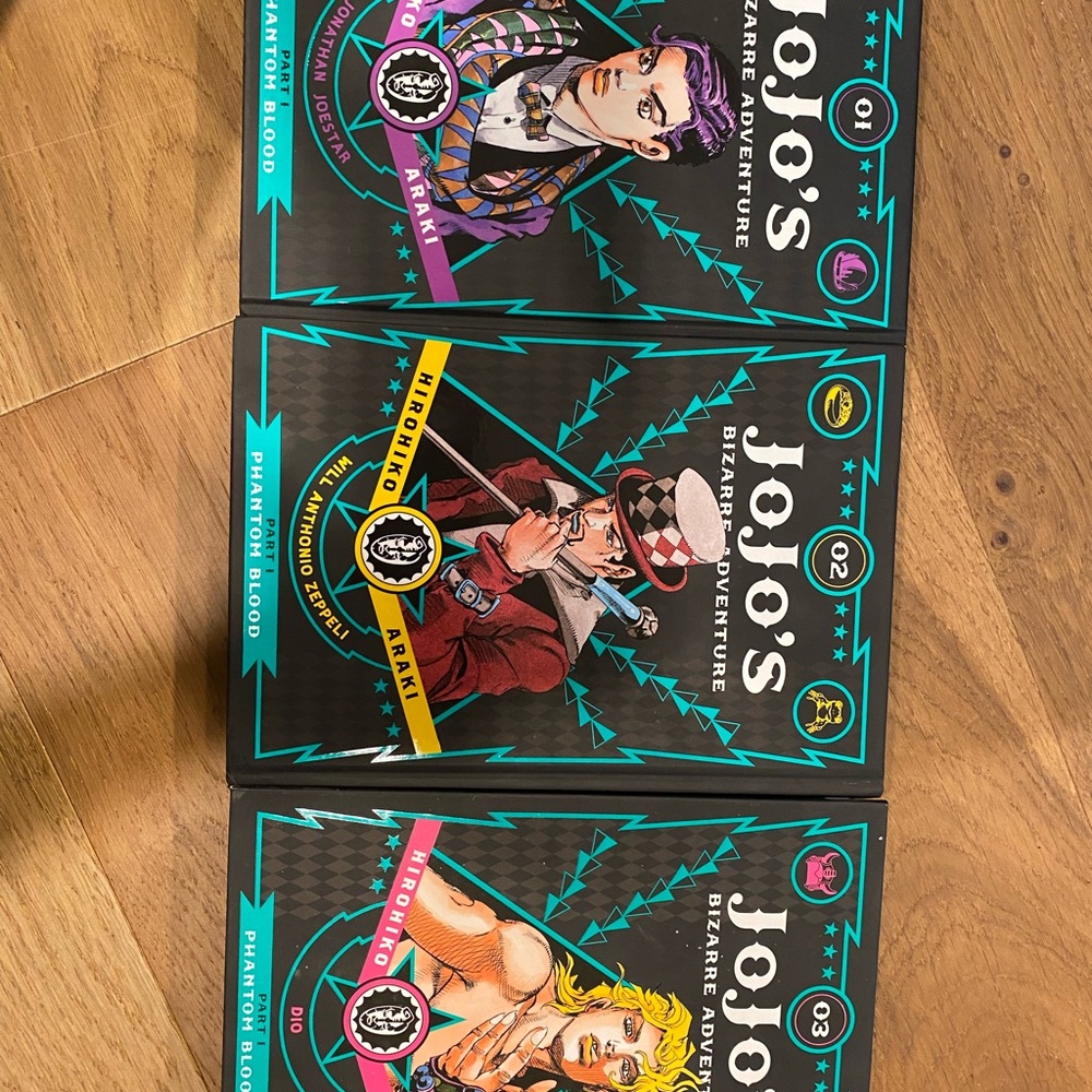 JoJo's Bizarre Adventure Manga Set